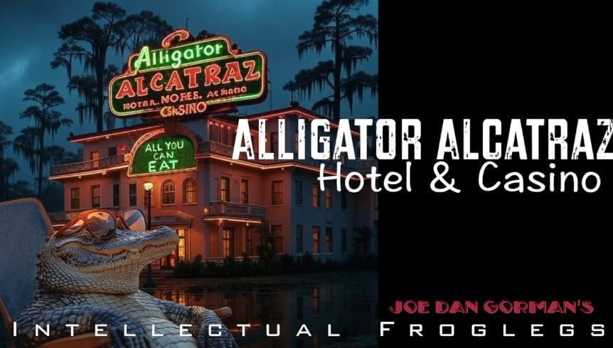 OUT TODAY at Intellectual Froglegs &ndash; ALLIGATOR ALCATRAZ | Joe Hoft