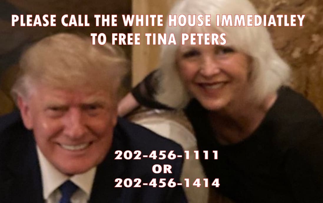 Here&rsquo;s How You Can Help Free Tina Peters from Prison Today | Joe Hoft
