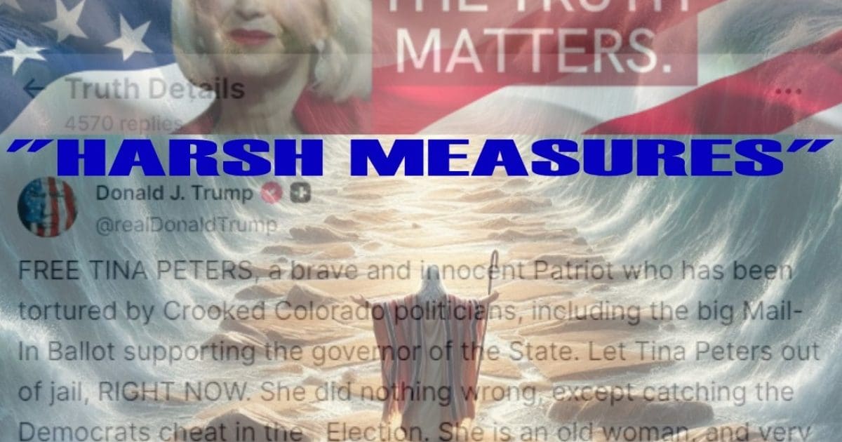 The IRONY of Tina Peters Being Accused Of Disrespecting The Inmate That Attacked Her - Joe Hoft