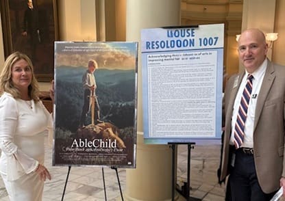 AbleChild Georgia Exhibit Highlights Arts Resolution for Better Mental Health on Eve of Passage