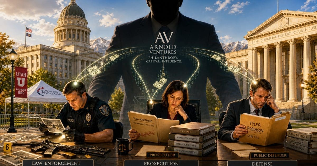 ABLECHILD: The Billionaire Behind Utah Justice - Arnold Ventures and the Charlie Kirk Case - Joe Hoft