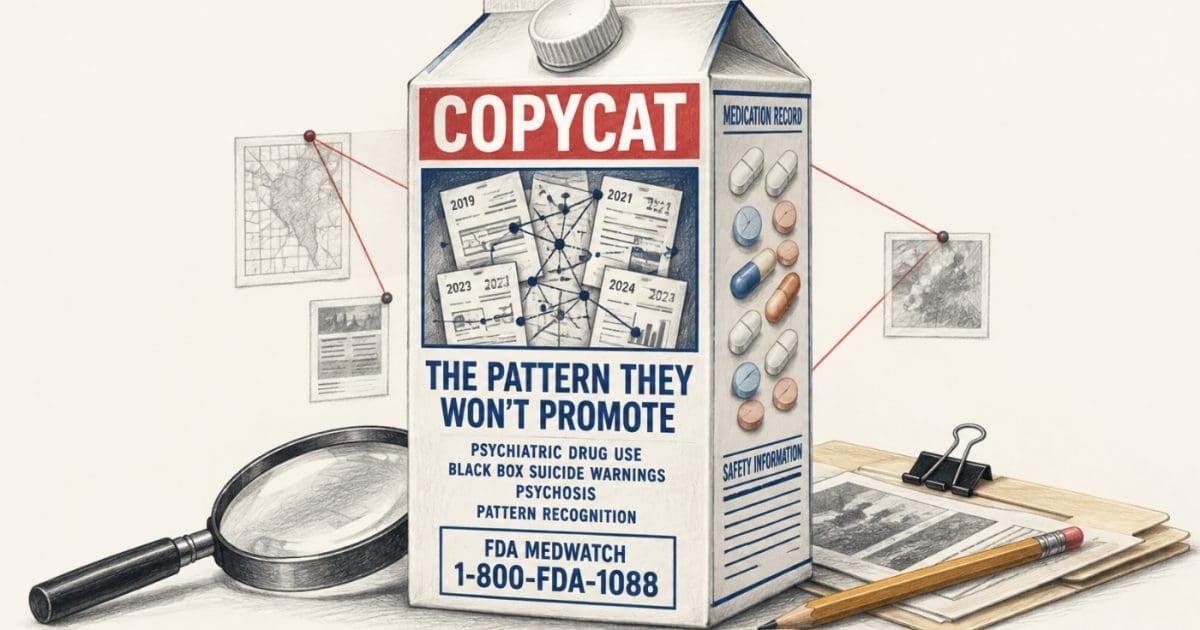 ABLECHILD: The Real Copycat in Child Murders is Psychiatric Drugs - Joe Hoft