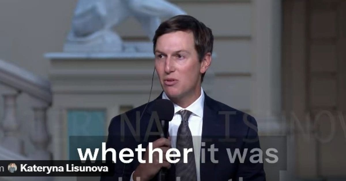 Jared Kushner Destroys Leftist Hack