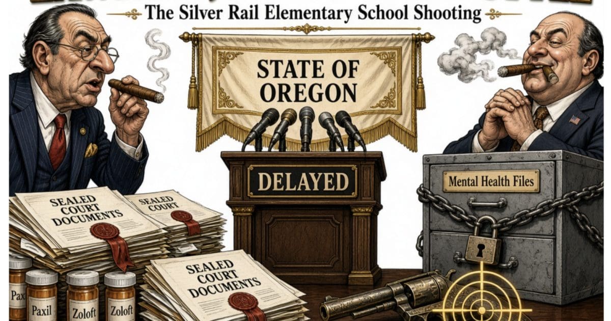 Oregon: Officials Dodge Press, Private Lawfare Targets Guns, and Toxicology Results Drag On