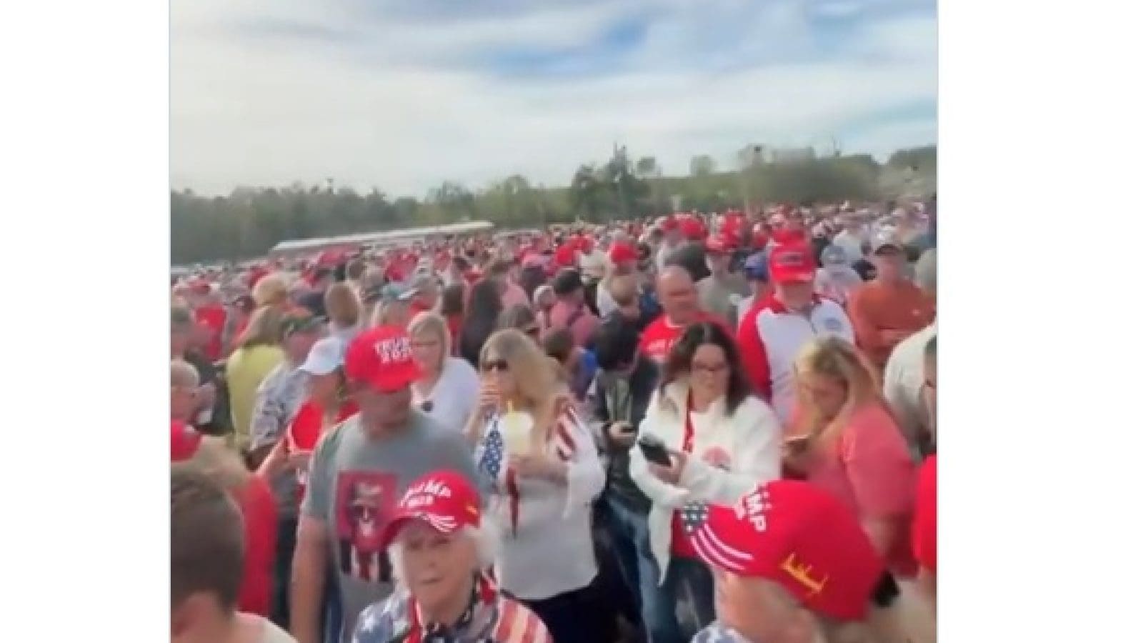 President Trump's Rally in Mississippi Was Huge - 20,000 Watching Outside Who Couldn't Get In - Joe Hoft